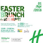 Easter Brunch & Egg Hunt At Holiday Inn Bangkok Sukhumvit - 1st April 2018 Easter Brunch & Egg Hunt At Holiday Inn Bangkok Sukhumvit - 1st April 2018