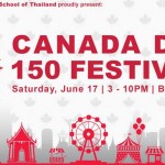 Canada Day 150 Festival at The British Club Silom Bangkok 17 June 2017