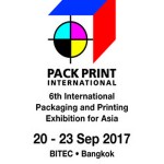 PACK PRINT INTERNATIONAL 2017 AT BITEC / 20-23 SEPTEMBER 2017