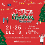 K Village Christmas Market - 21-25 December 2018 K Village Christmas Market - 21-25 December 2018