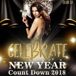 New Year Count Down 2018 at SX Club Bangkok - 31 December 2017